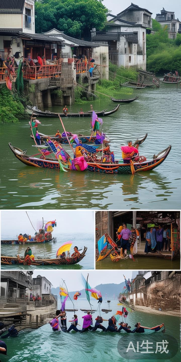 江南地区历史悠久，文化底蕴深厚，诸如划龙舟、秧歌、